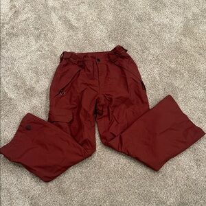 North Face size small brown snowpants